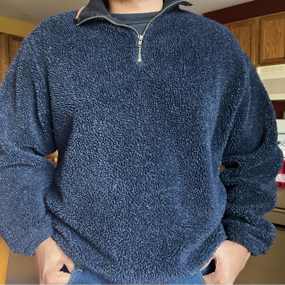 Vintage Sherpa quaterszip